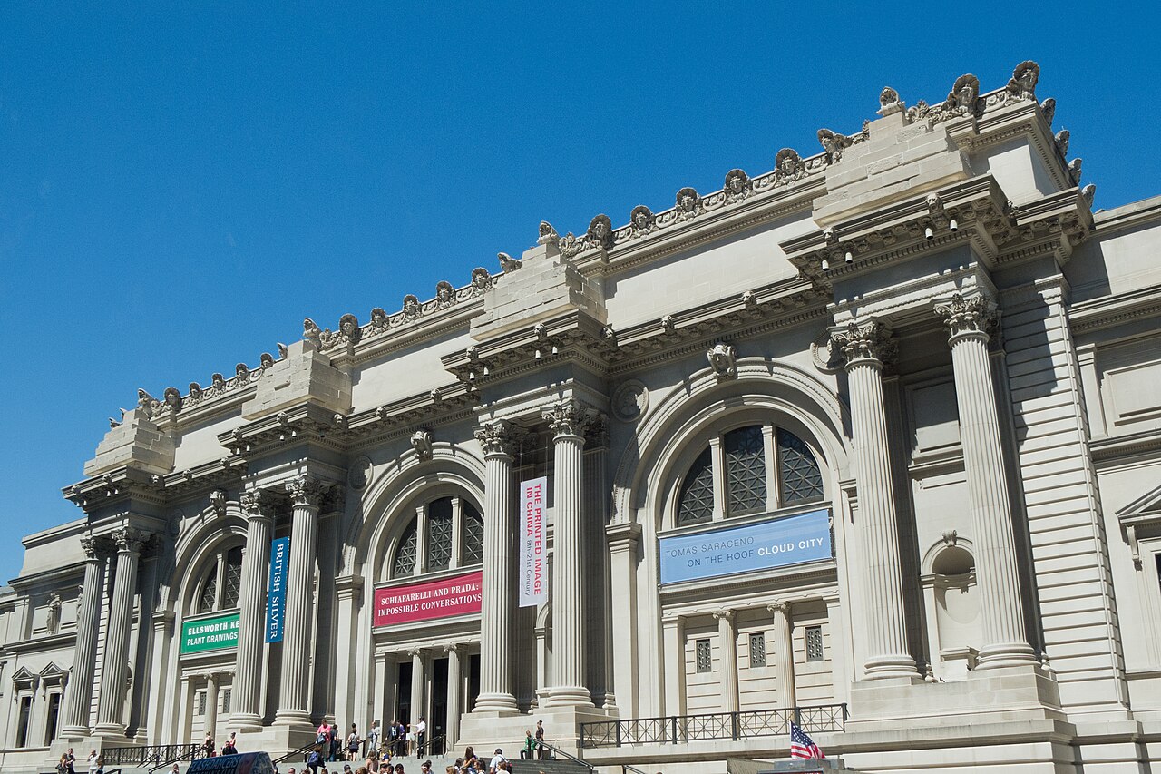 The Metropolitan Museum of Art exterior photographed in July 2012.